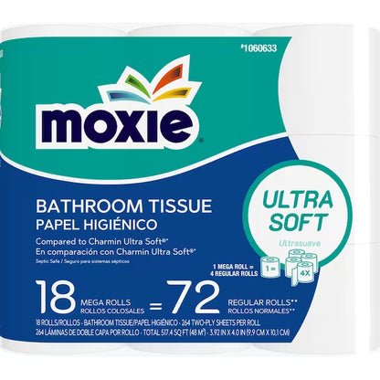 4-Pack 2-Ply Toilet Paper