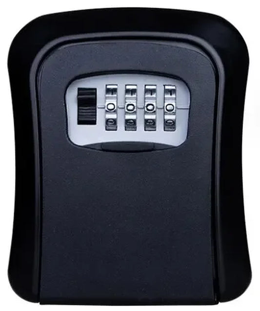 Key Keeper Combination Lock Wall Mounted Waterproof 4 Digits Passwords 5 Keys Storage Box Easy to Fix Home or Office Safe Box